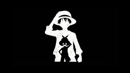 Minimalist Anime Inspired by One Piece wallpaper HD 4K for desktop