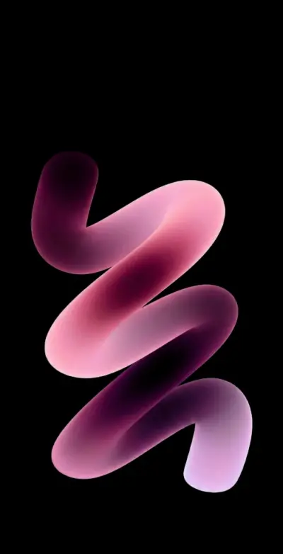 Amoled abstrait rose violet 3D