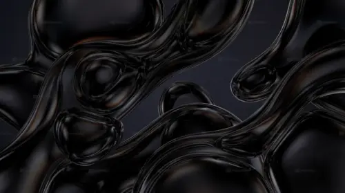 Arrière plan sombre formes liquides abstrait noir fonds d’écran HD 4K pour ordinateur