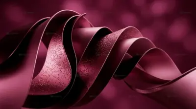 3D Pink Abstract Background