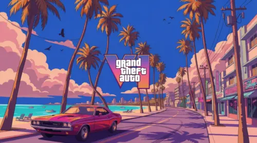 Arrière plan inspiré de Grand Theft Auto VI fonds d’écran HD 4K pour ordinateur