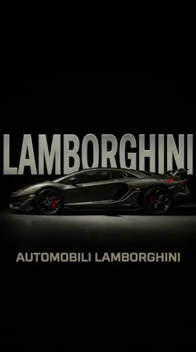 Arrière plan noir Lamborghini aventador