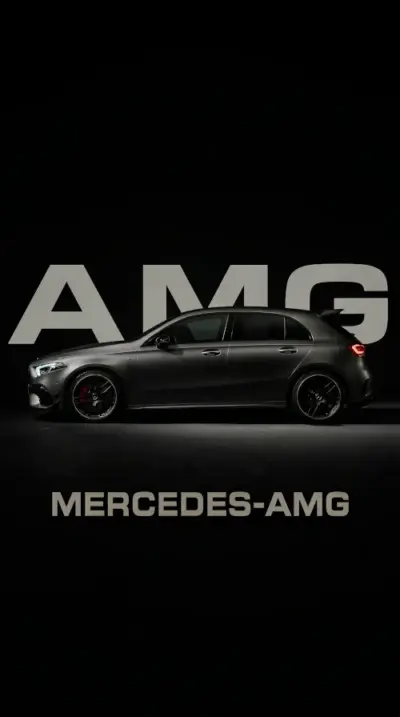 Arrière plan Mercedes amg A45