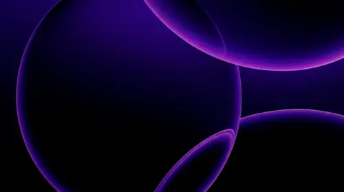 Abstract background neon purple wallpaper HD 4K for desktop