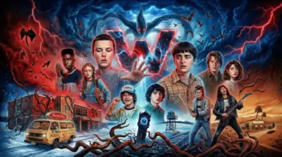 Arrière plan Stranger Things art pc