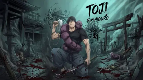 Toji fushiguro personnage de Jujutsu kaisen fonds d’écran HD 4K pour ordinateur