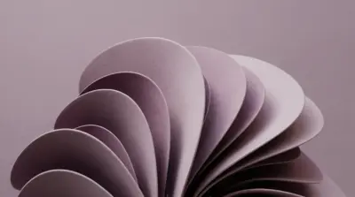 Abstract purple background and Windows 11 design