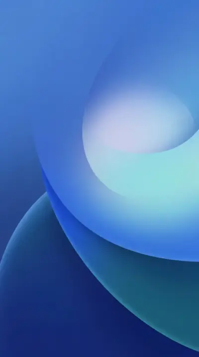 Minimalist blue gradient abstract wallpaper HD 4K for phone