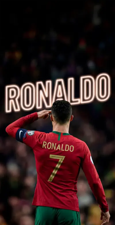 Joueur Ronaldo Portugal numéro 7
