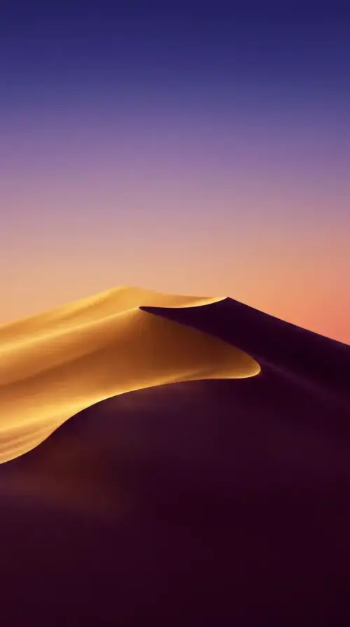 Minimalist desert dunes iPhone background wallpaper HD 4K for phone