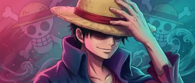 Arrière plan Luffy One piece pour écran large