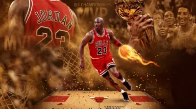 Arrière plan PC Michael Jordan Chicago Bulls NBA légende