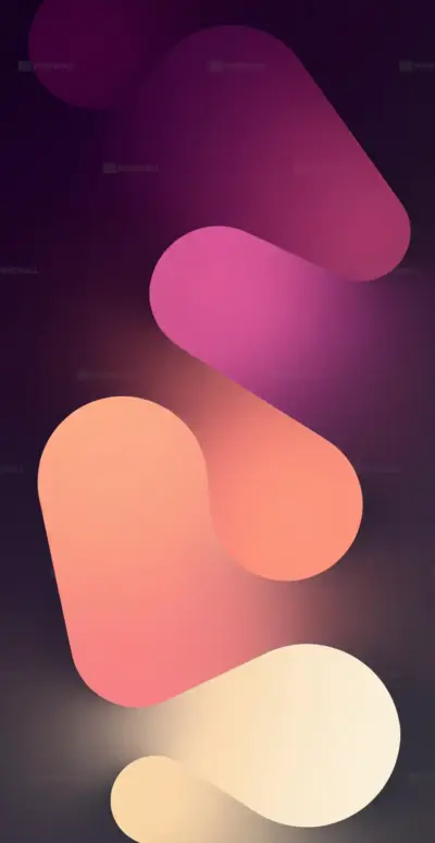 Modern and minimalist abstract gradient background in orange and purple wallpaper HD 4K for phone