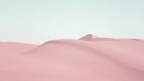 Minimalist pink desert dune for PC wallpaper HD 4K for desktop