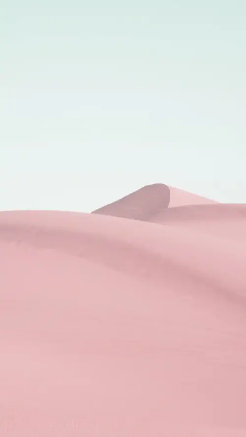 Minimalist pink desert dunes for mobile wallpaper HD 4K for phone