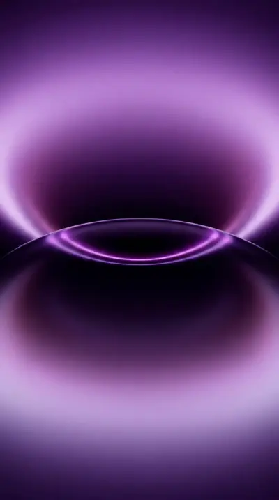 Violet abstrait lueur minimal design pour iphone 17 fonds d’écran HD 4K pour téléphone
