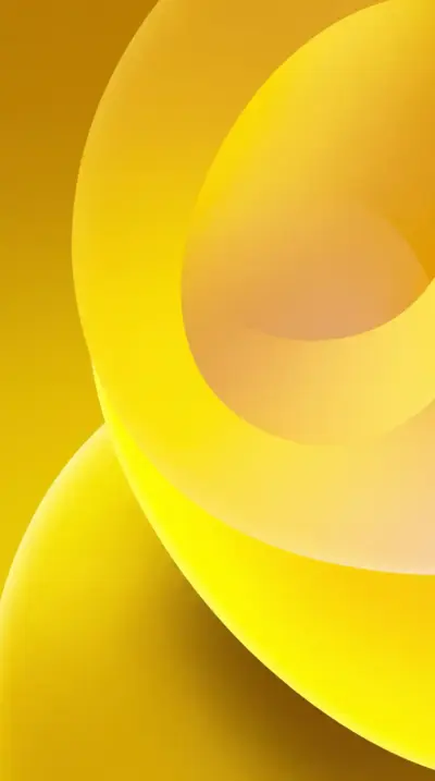 Jaune abstrait dégradé minimaliste fonds d’écran HD 4K pour téléphone