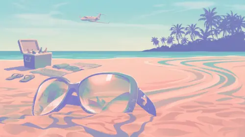 Plage Miami luxe style GTA 6 pour PC fonds d’écran HD 4K pour ordinateur