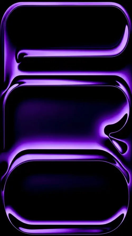 Abstract and modern neon purple shape for iPhone wallpaper HD 4K for phone