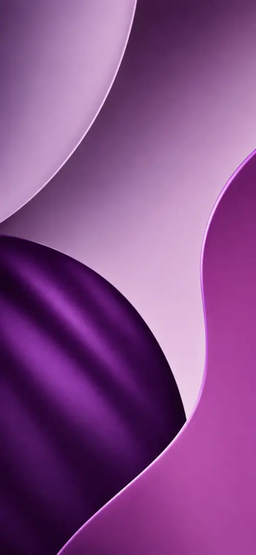 Abstract purple style iOS 26 modern wallpaper HD 4K for phone