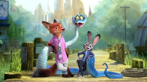 Nick, Judy and Gary Zootopia 2 wallpaper HD 4K for desktop