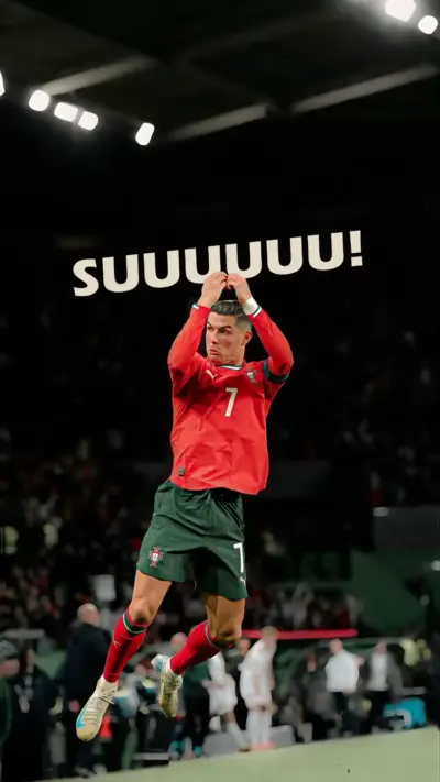 Cristiano Ronaldo celebration Portugal