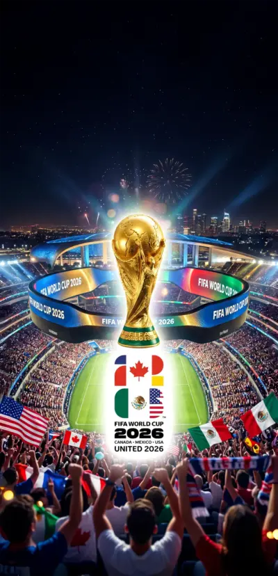 2026 World Cup Stadium Canada USA Mexico wallpaper HD 4K for phone