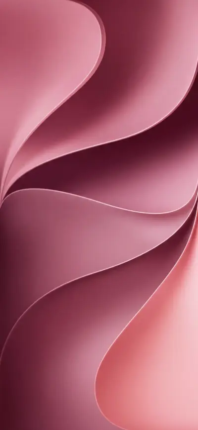 Modern abstract pink iOS 27