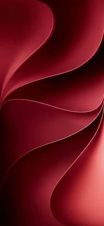 Modern abstract red iOS 27