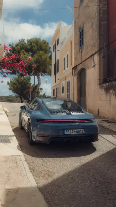 Slate blue Porsche 911 Carrera GTS
