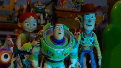 Characters from the Toy Story 5 animated film