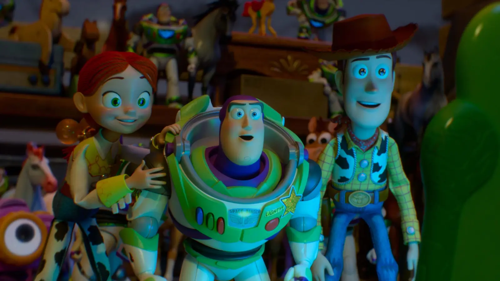 Characters from the Toy Story 5 animated film wallpaper HD 4K for desktop