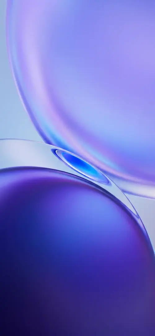Modern abstract background with purple bubbles wallpaper HD 4K for phone