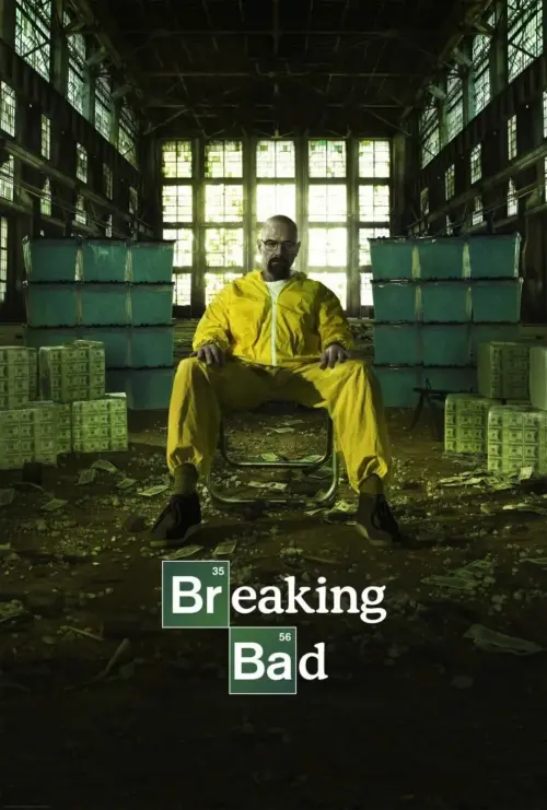 Walter White de Breaking Bad en combinaison jaune