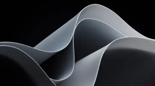 Black and gray abstract with fluid curves wallpaper HD 4K for desktop